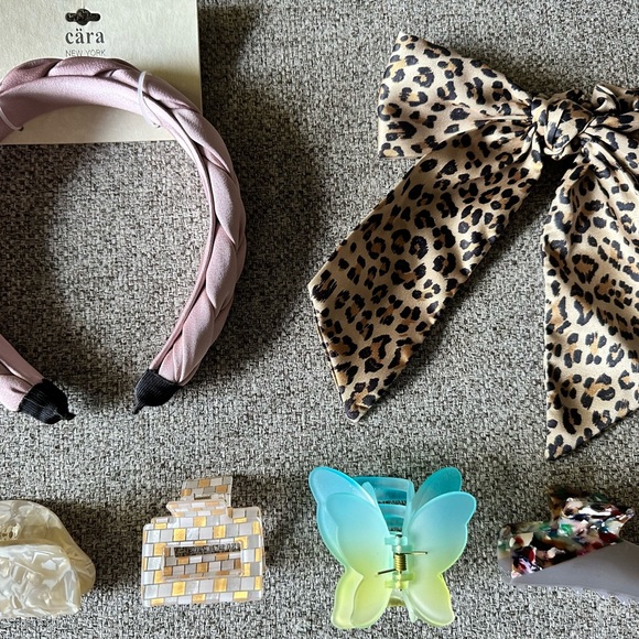 Assorted Set of Hair Accessories! Claw Clips, Headband, Bow! J. Crew Alt’d State - Picture 6 of 7